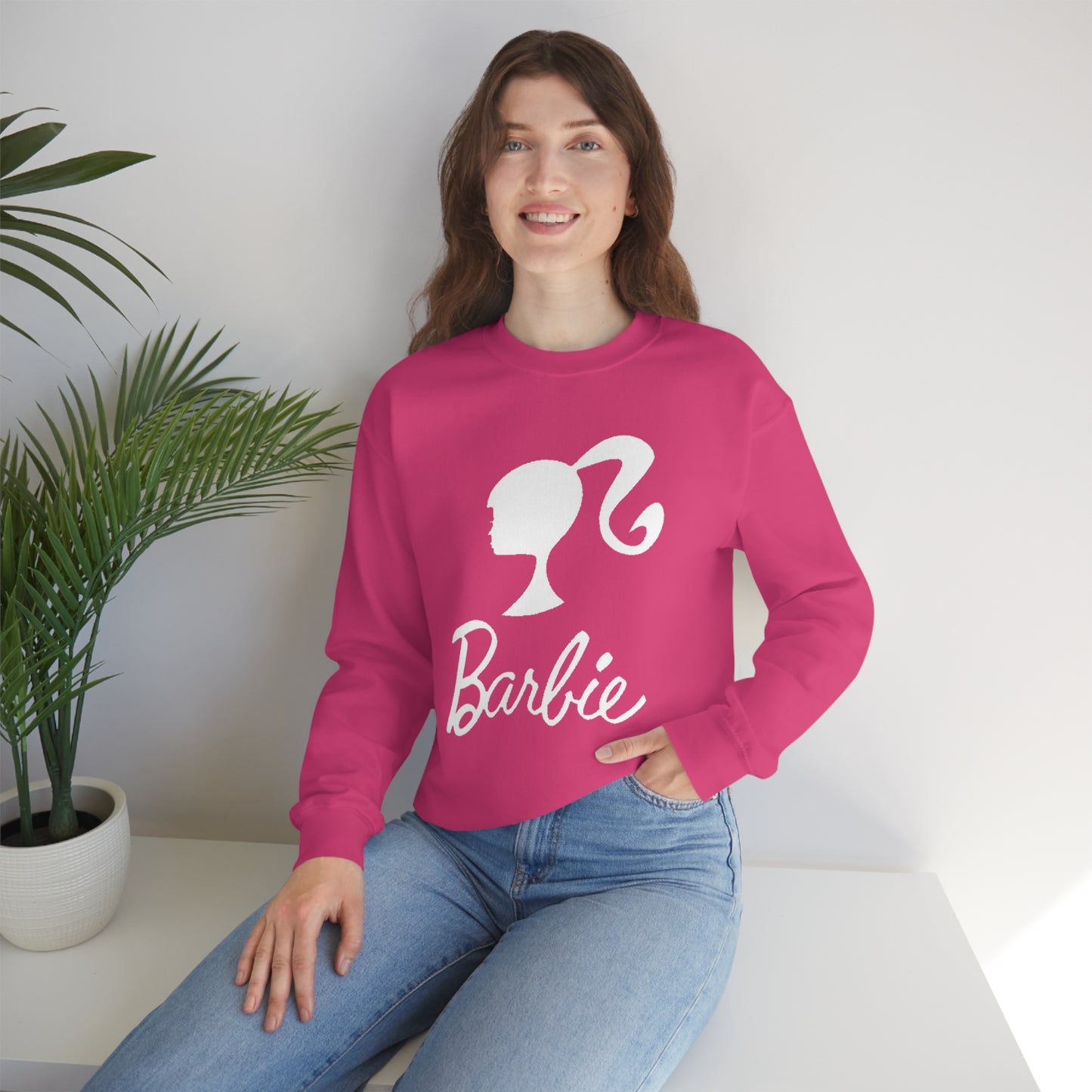 Barbie Unisex Heavy Blend™ Crewneck Sweatshirt