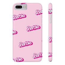 Load image into Gallery viewer, Barbie Pattern Pink Slim Phone Cases