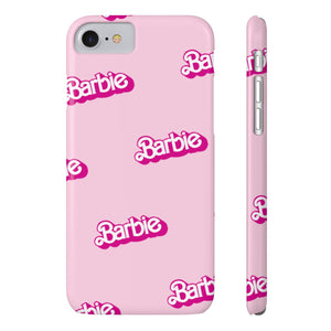 Barbie Pattern Slim iPhone Cases