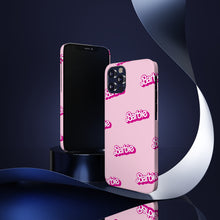 Load image into Gallery viewer, Barbie Pattern Pink Slim Phone Cases