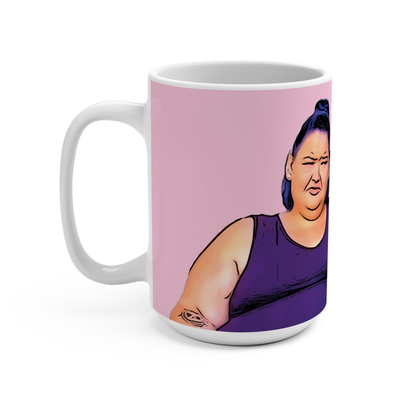 Amy Slaton 1000lb Sisters Drink Some Water Ceramic Mug, 15oz