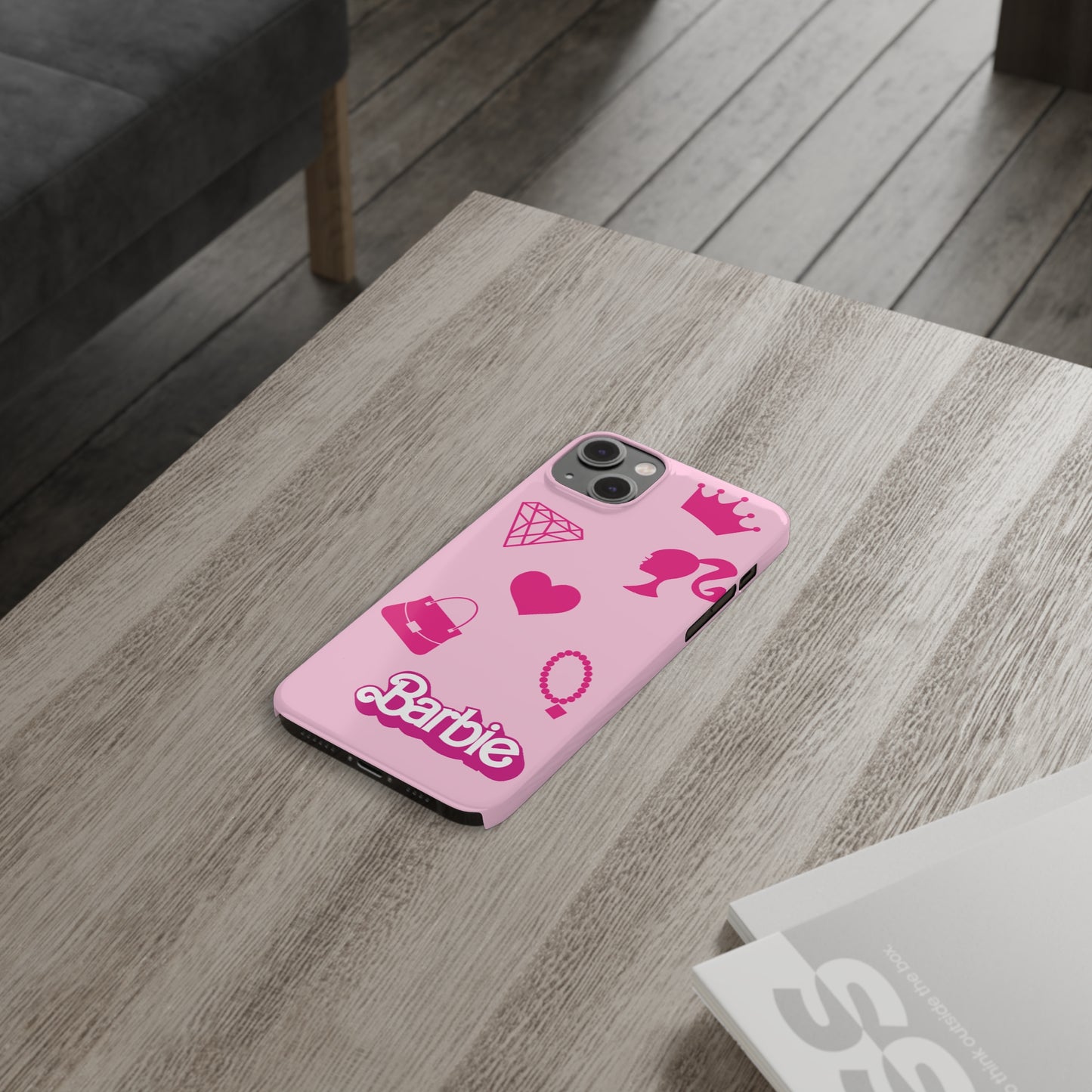 Barbie Pink Things Slim iPhone Cases