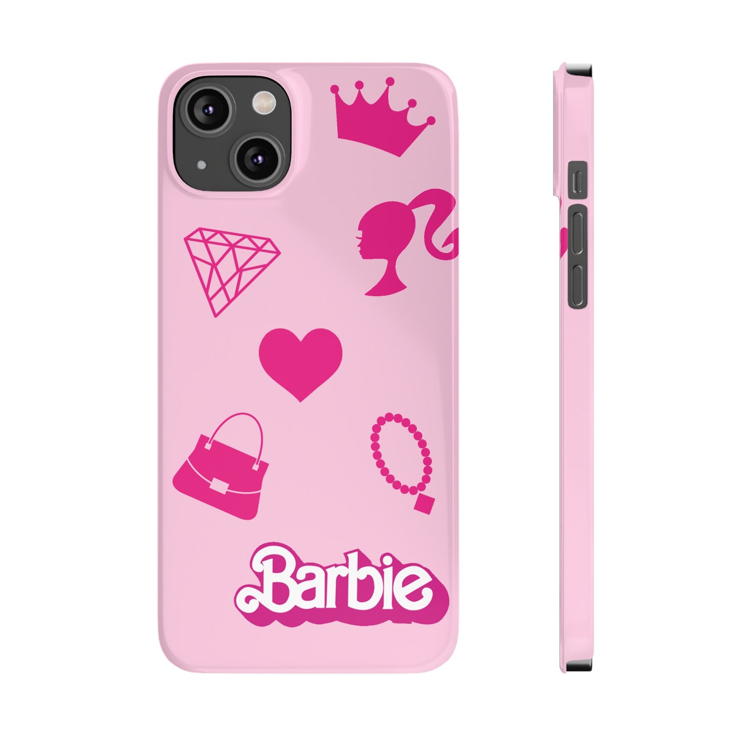 Barbie Pink Things Slim iPhone Cases