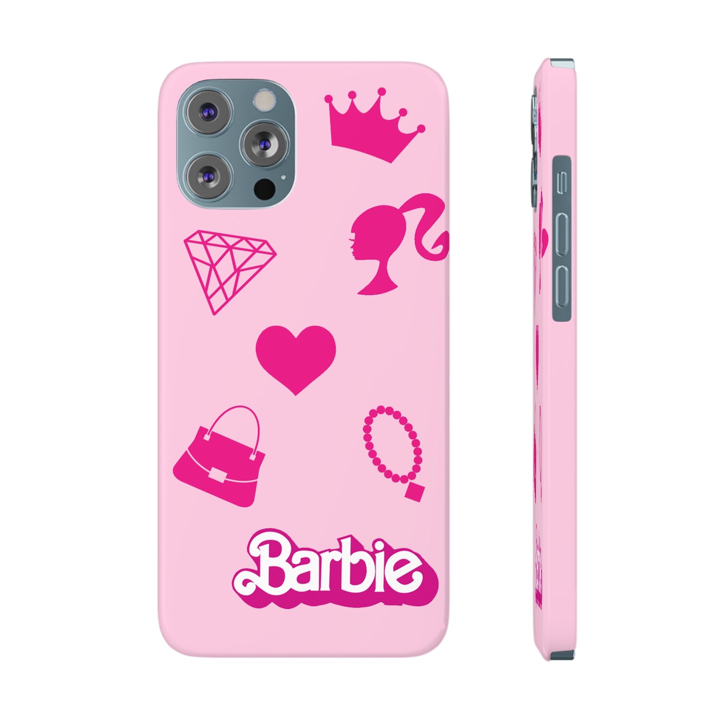 Barbie Pink Things Slim iPhone Cases