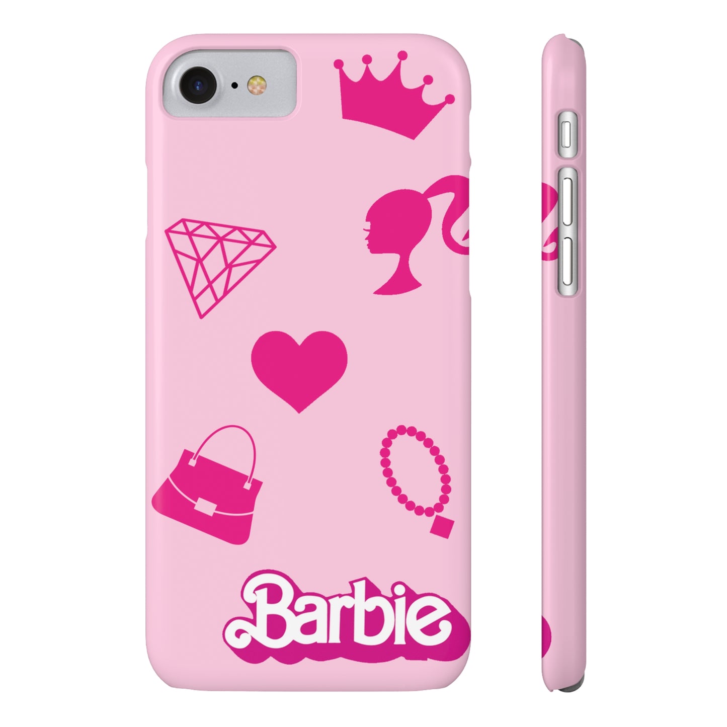 Barbie Pink Things Slim iPhone Cases