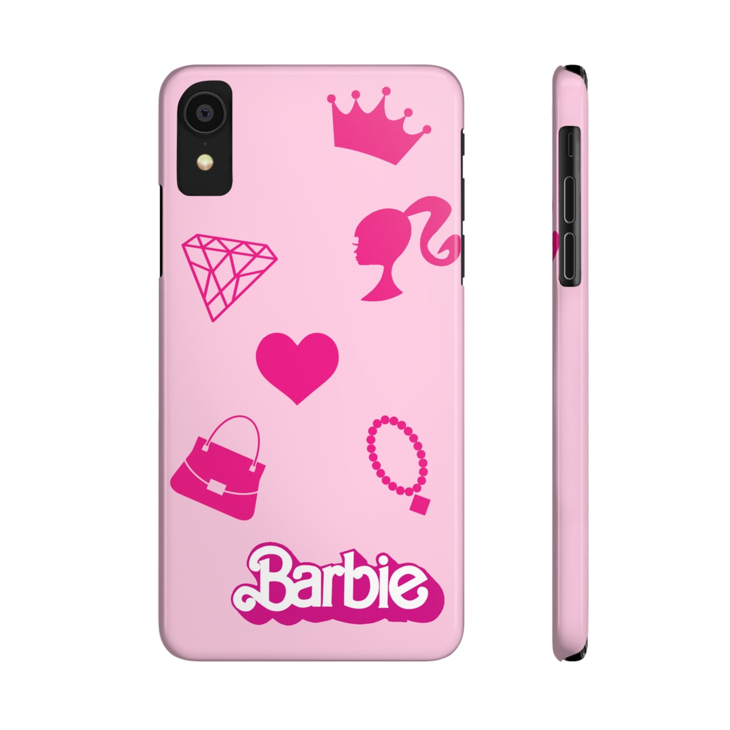 Barbie Pink Things Slim iPhone Cases