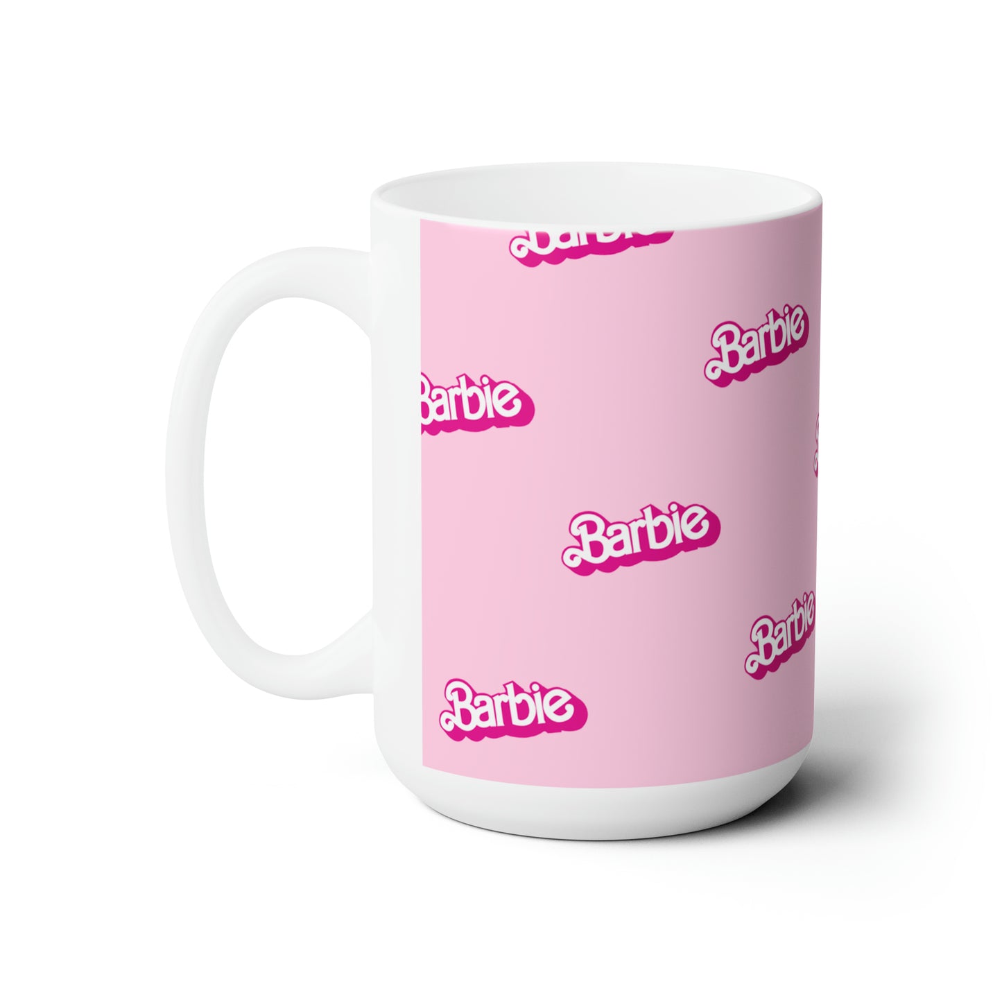 Barbie Mini Logo Ceramic Mug 15oz