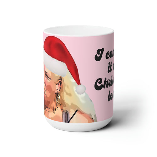 Angela I Can Tote It Christmas Ceramic Mug 15oz