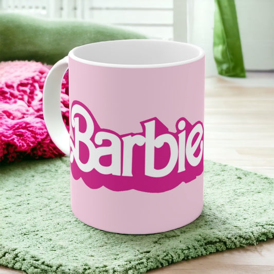 Barbie Pink Ceramic Mug 11oz