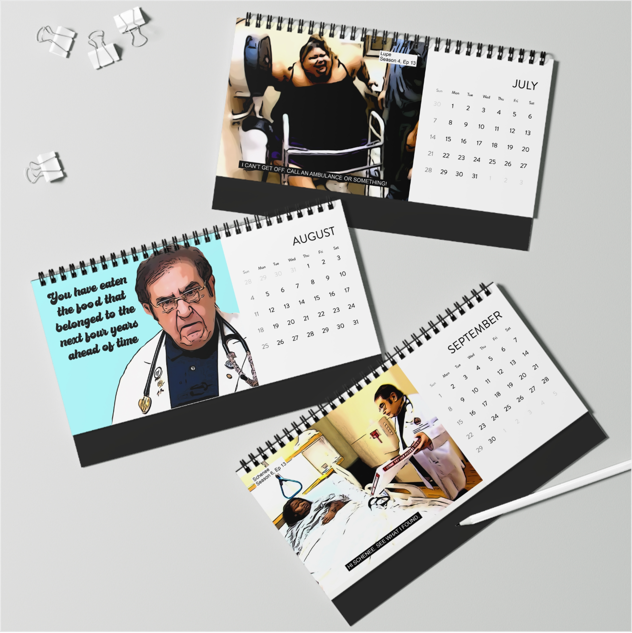 My 600 lb Life 2024 Desk Calendar