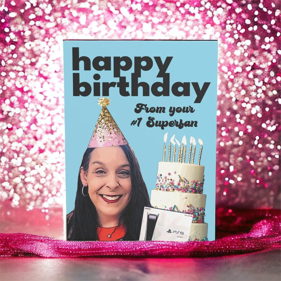 Kim 90 Day Fiance #1 Superfan Birthday Card