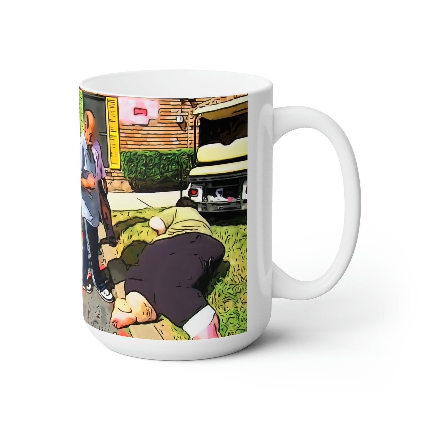 My 600lb Life Steven Assanti Golf Cart Ceramic Mug 15oz