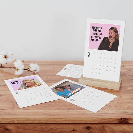 90 Day Fiance Vertical Desk Calendar 2024