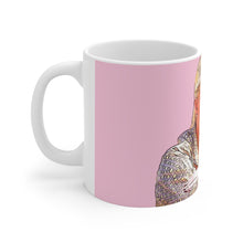 Load image into Gallery viewer, Erika Jayne Crying Mascara Pink Ceramic Mug 11oz