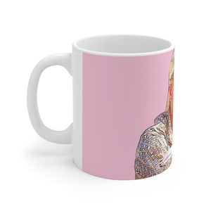 Erika Jayne Crying Mascara Pink Ceramic Mug 11oz