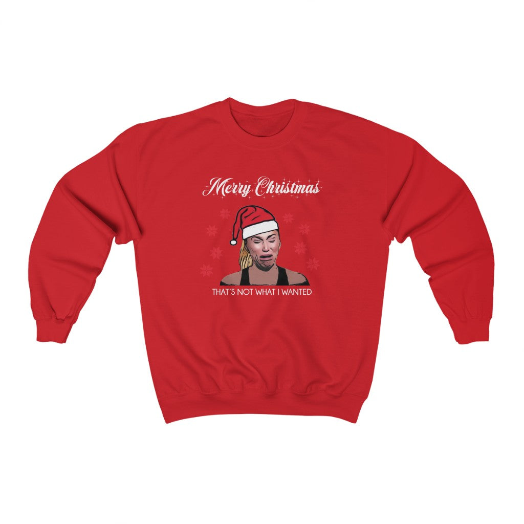 Darcey Crying Xmas Unisex Heavy Blend™ Crewneck Sweatshirt