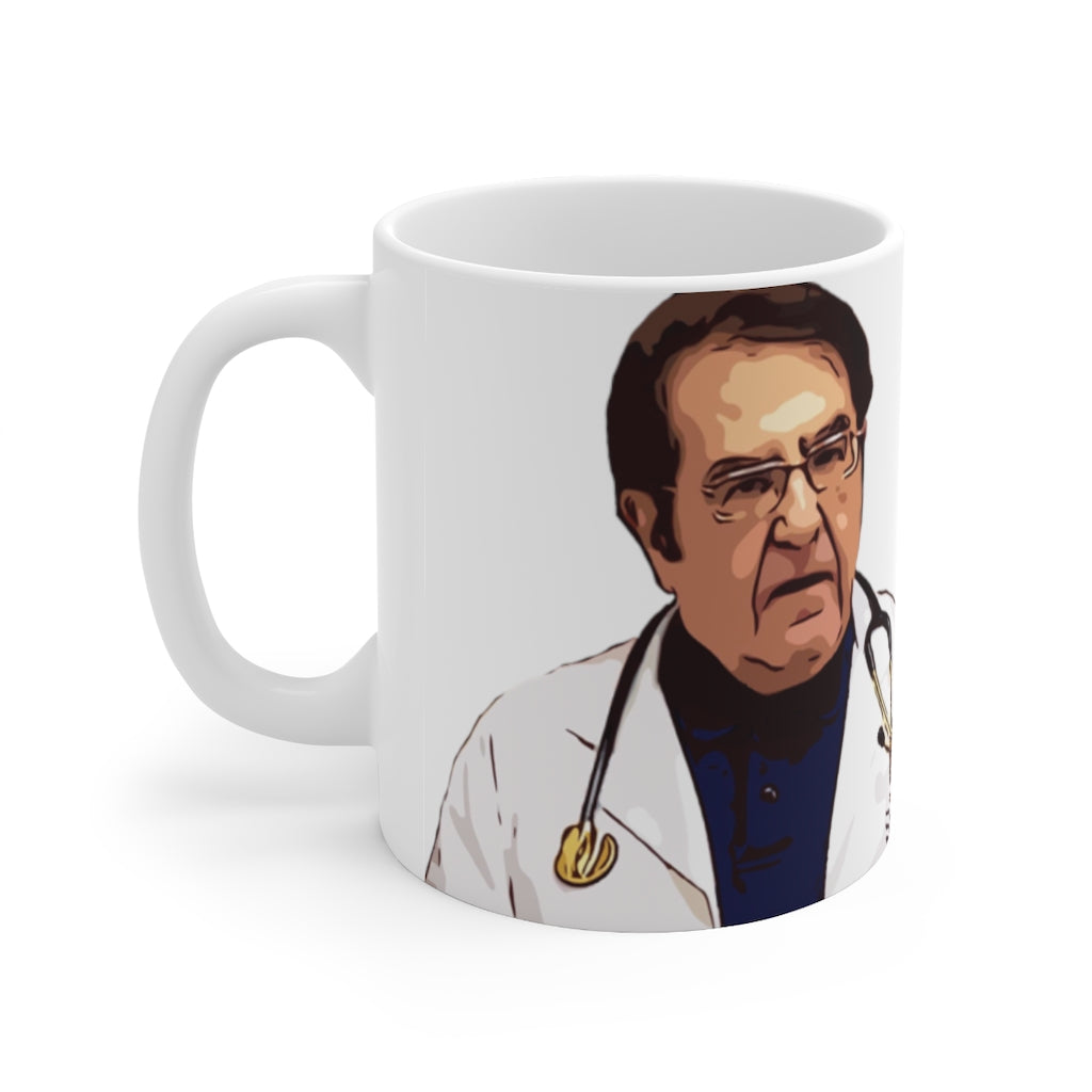 Dr. Now Tirdy Pounds Ceramic Mug 11oz