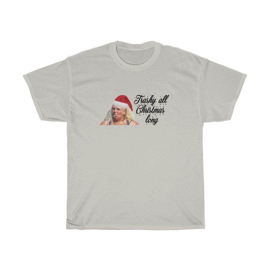 Angela Trashy All Christmas Long Unisex Heavy Cotton Tee