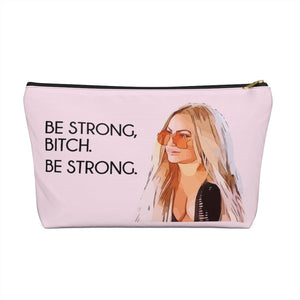 Darcey Be Strong Large Makeup Bag w T-bottom