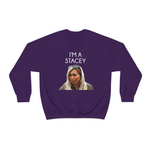 Load image into Gallery viewer, I&#39;m A Stacey Purple Unisex Heavy Blend™ Crewneck Sweatshirt