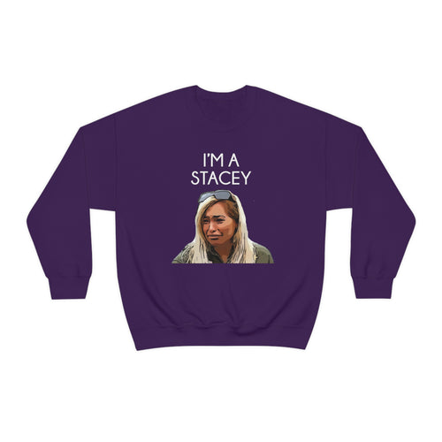 I'm A Stacey Purple Unisex Heavy Blend™ Crewneck Sweatshirt