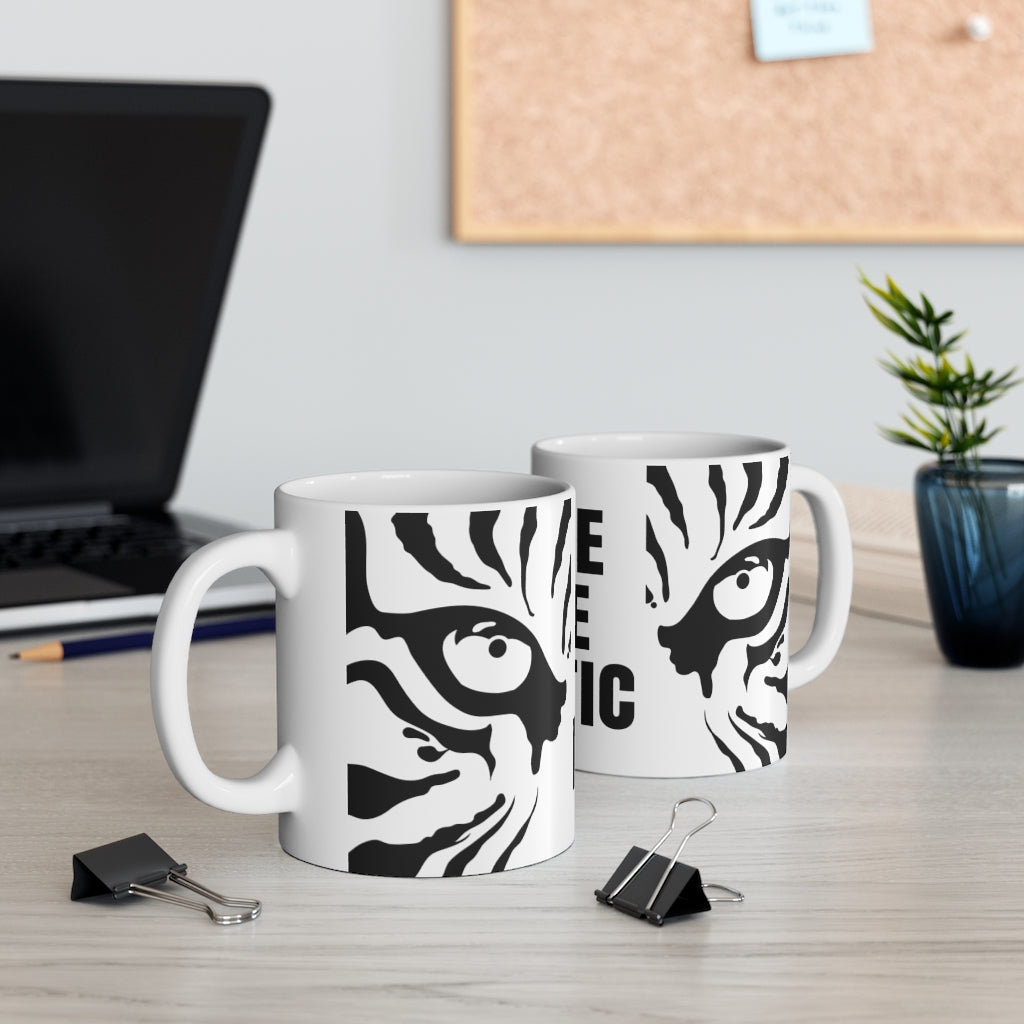 Free Joe Exotic Black and White Mug 11oz