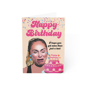 Darcey Crying Birthday Card