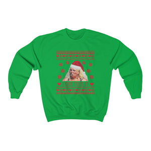 Angela Ugly Xmas Sweater Unisex Heavy Blend™ Crewneck Sweatshirt