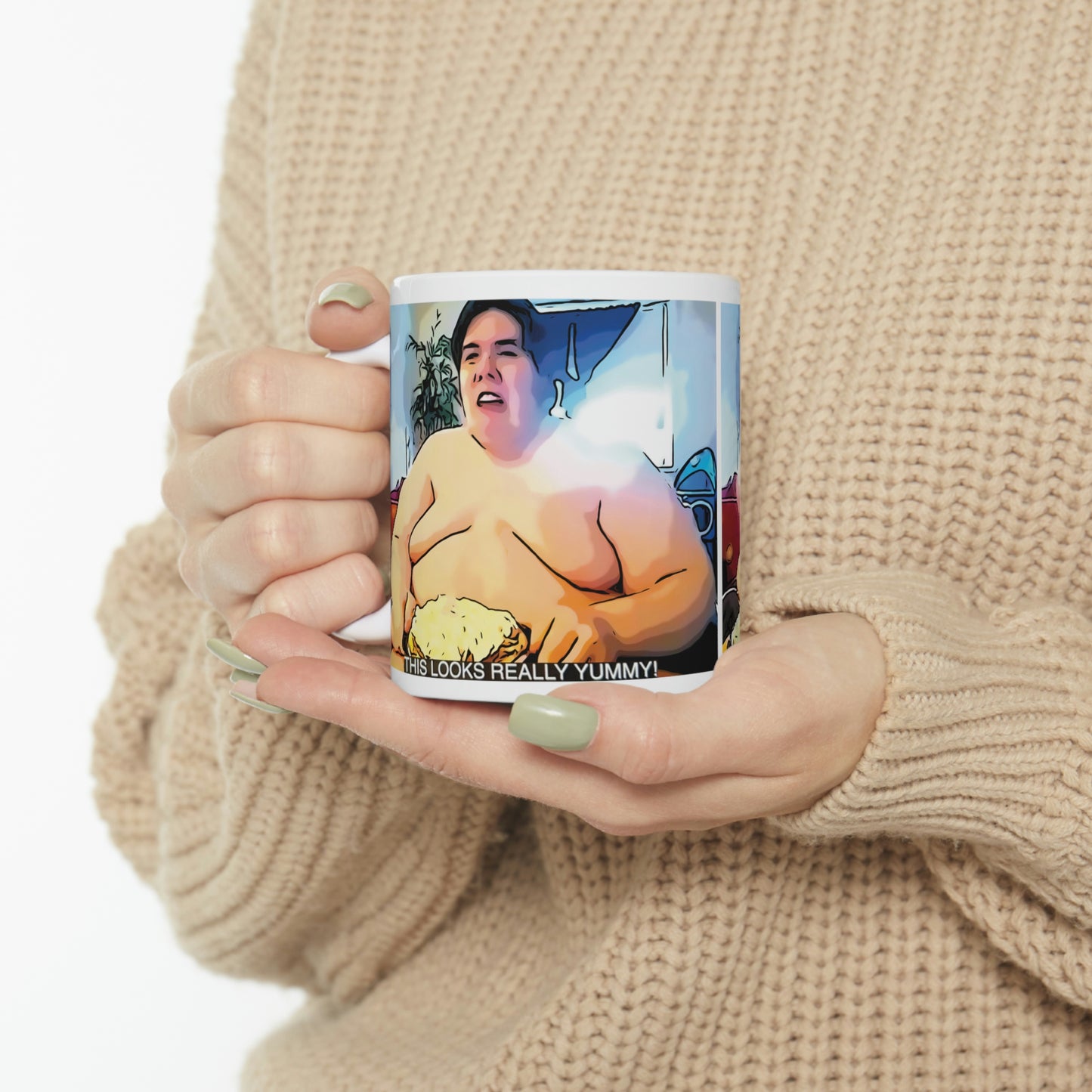 Steven Assanti Weird Things Ceramic Mug 11oz