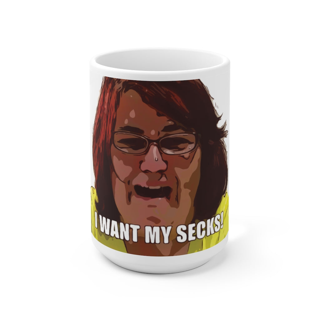 Danielle I Want My Secks Ceramic Mug 15oz