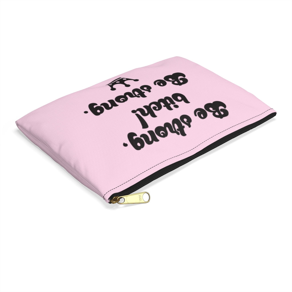 Darcey and Stacey "Be Strong!" Makeup Bag