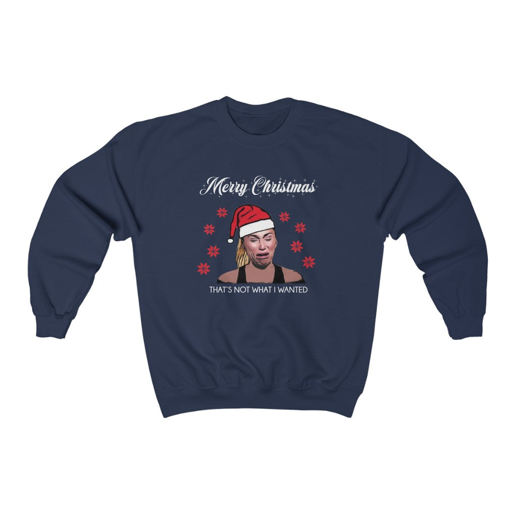 Darcey Crying Xmas Unisex Heavy Blend™ Crewneck Sweatshirt