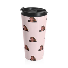 Load image into Gallery viewer, Darcey Crying Patterned Stainless Steel Travel Mug
