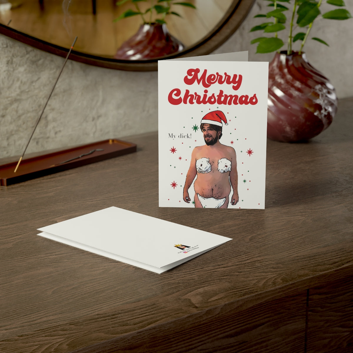 Colt Merry Christmas My Dick! 90 Day Fiance Folded Greeting Card