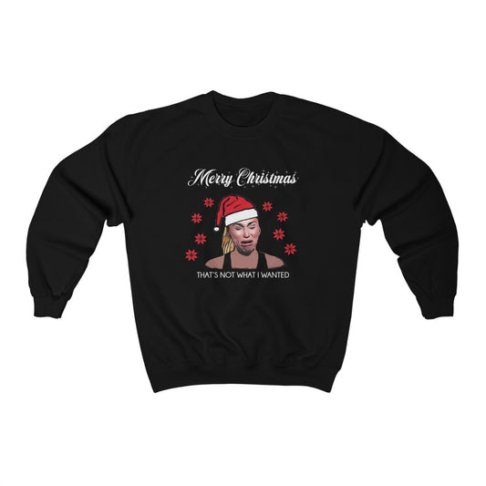 Darcey Crying Xmas Unisex Heavy Blend™ Crewneck Sweatshirt