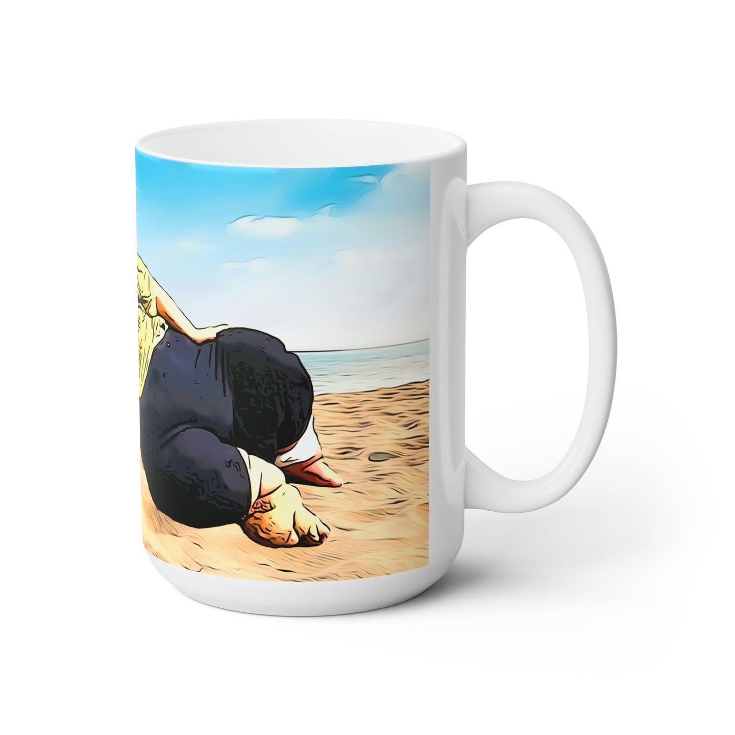 Steven Assanti Beach My 600lb Life Ceramic Mug 15oz