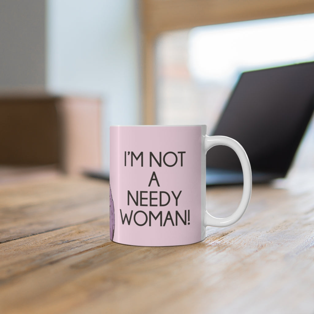 Darcey Needy Woman Mug 11oz