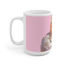 Load image into Gallery viewer, Erika Jayne Mascara Crying Pink Ceramic Mug 15oz