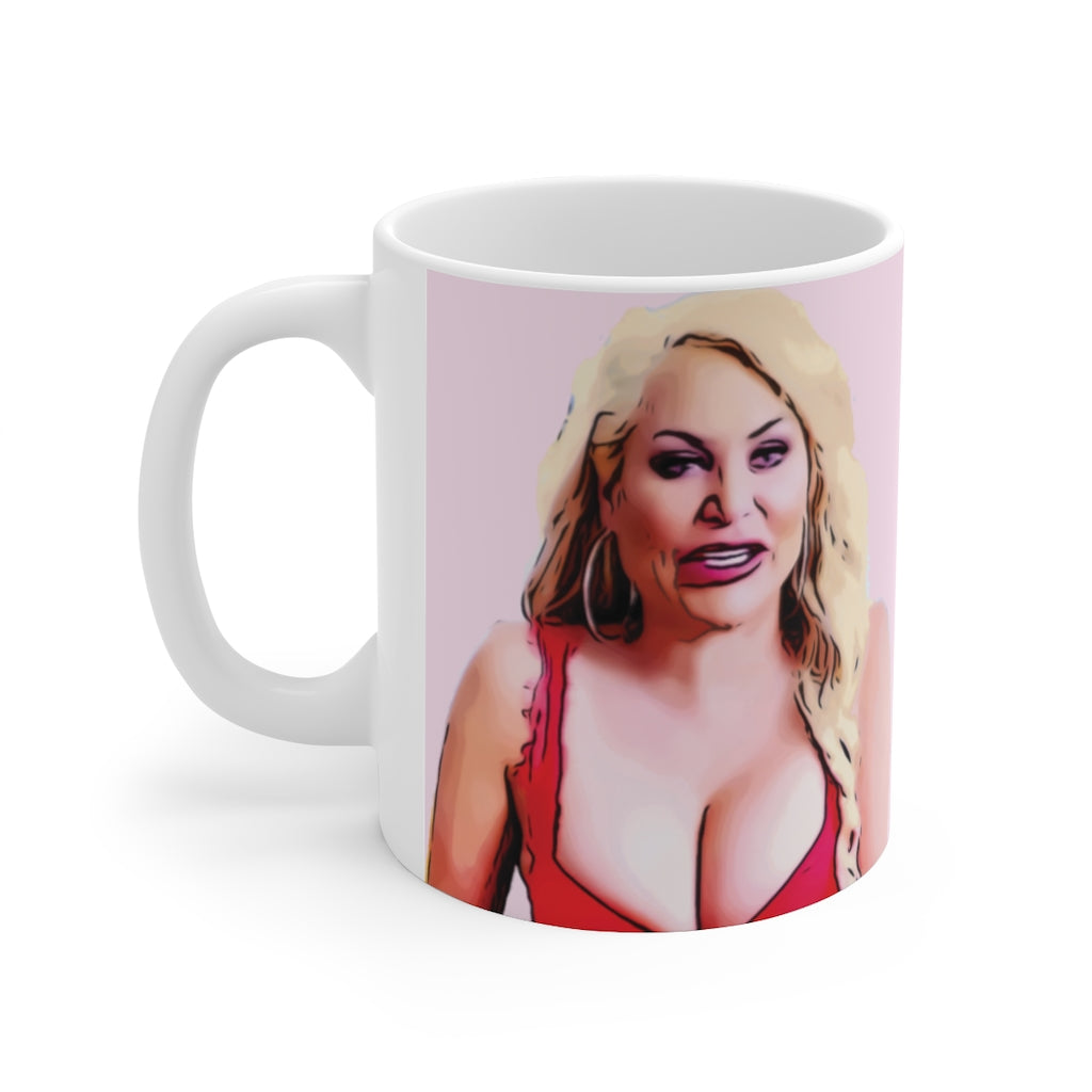 Darcey I Feel Like A Goddess Pink Mug 11oz