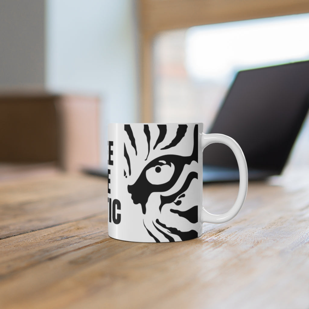 Free Joe Exotic Black and White Mug 11oz