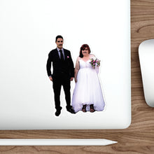 Load image into Gallery viewer, Daneille and Mohammed Kiss Cut Stickers