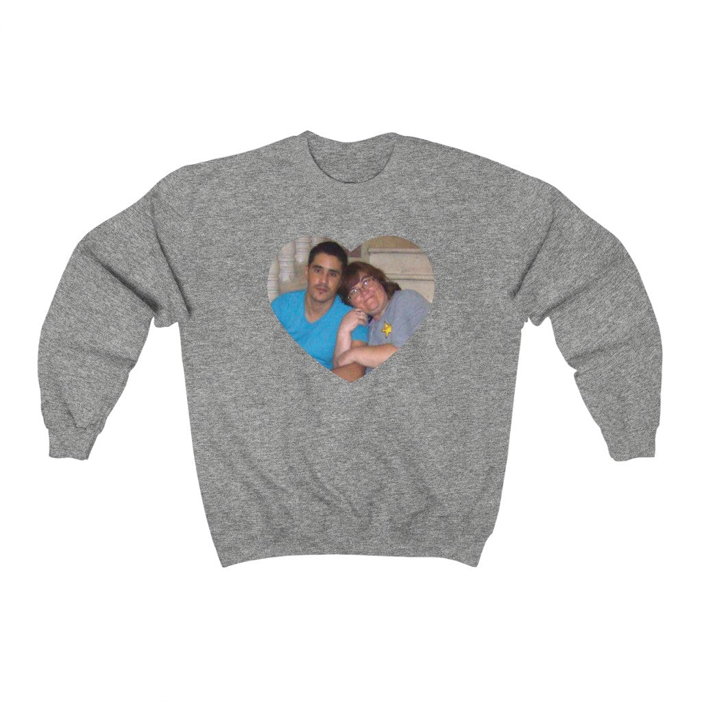 Danielle and Mohammed Never Forget Unisex Heavy Blend™ Crewneck Sweatshirt