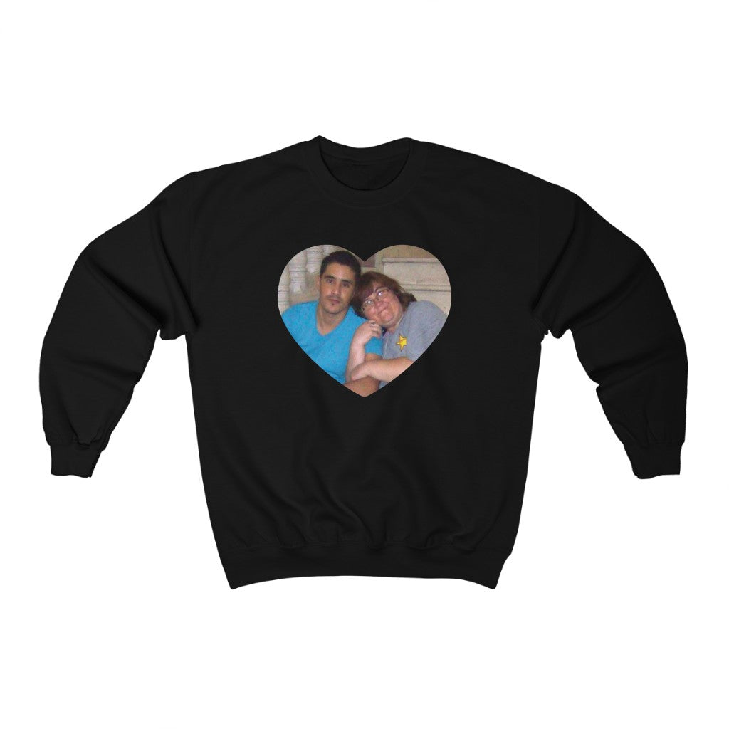 Danielle and Mohammed Never Forget Unisex Heavy Blend™ Crewneck Sweatshirt