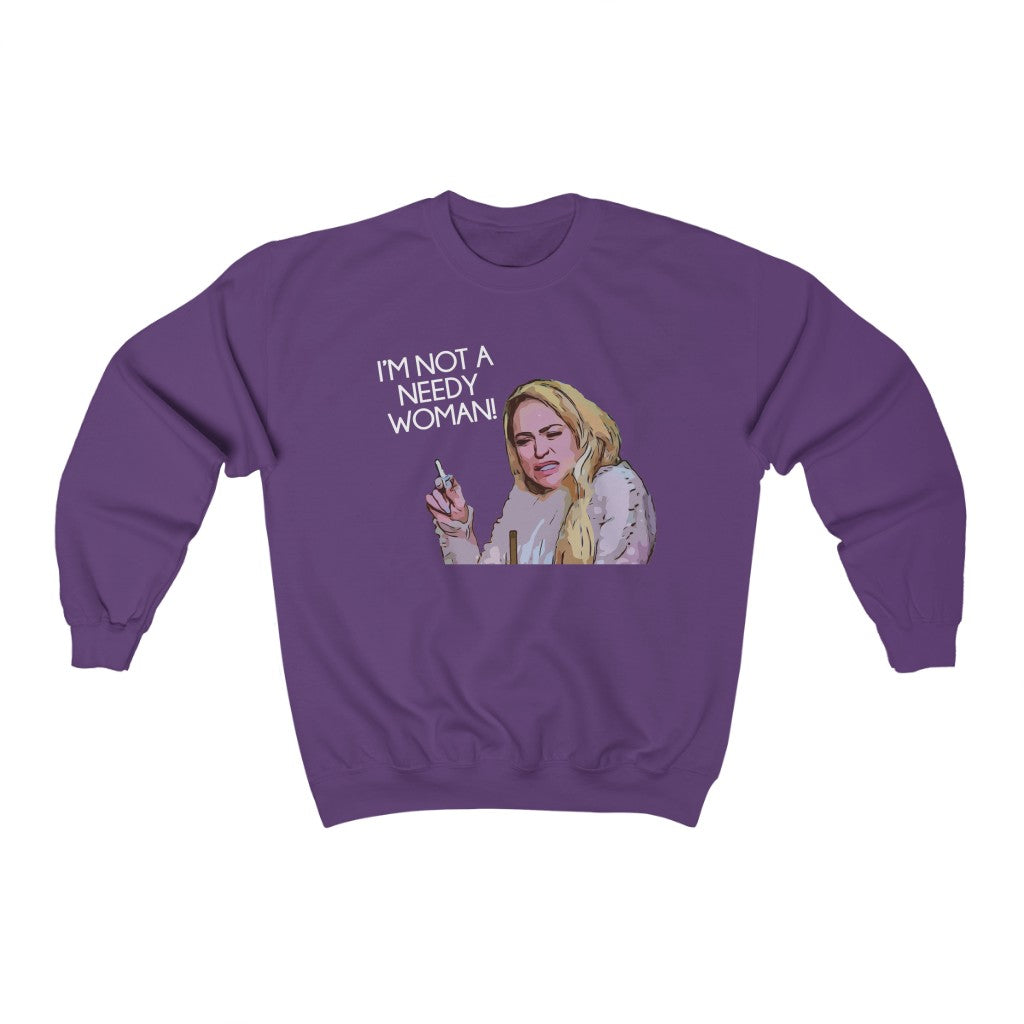 Darcey Needy Woman Unisex Heavy Blend™ Crewneck Sweatshirt