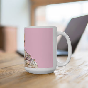 Erika Jayne Mascara Crying Pink Ceramic Mug 15oz