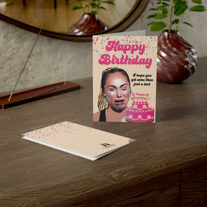 Darcey Crying Birthday Card