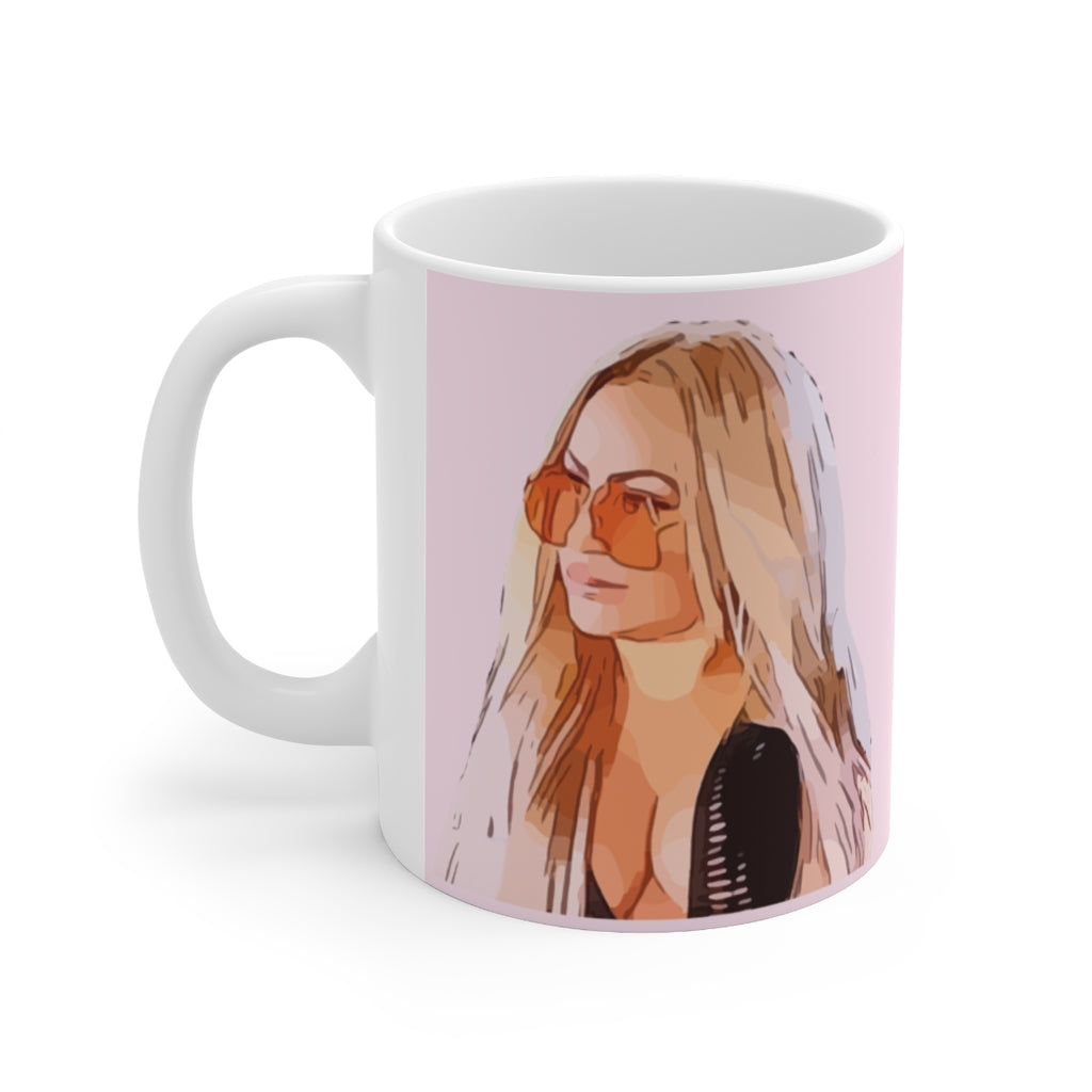 Darcey Be Strong Pink Mug 11oz