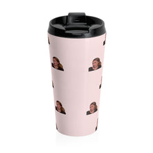 Load image into Gallery viewer, Darcey Crying Patterned Stainless Steel Travel Mug