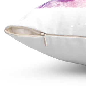 Angela Rainbow Icon Spun Polyester Square Accent Pillow