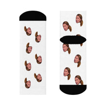 Load image into Gallery viewer, Darcey Cry Face Unisex Crew Socks